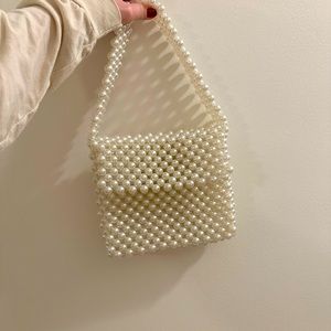 Pearl shoulder bag